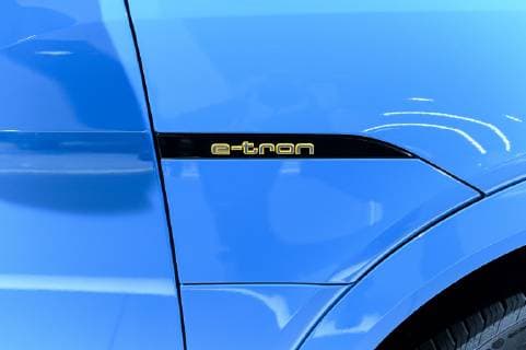 April 17, 2019 - New York, NY, U.S - Audi e-tron at the New York International Auto Show at the Jacob K. Javits Convention Center in New York City, NY on April 17, 2019. New York U.S. - ZUMAb161 20190417_zap_b161_136 Copyright: xMichaelxBrochsteinx