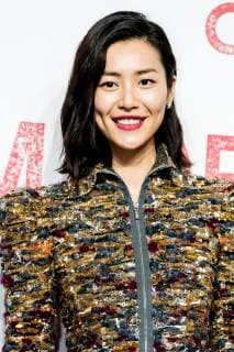 Chinese supermodel Liu Wen arrives for the Chanel Mademoiselle Prive exhibition in Shanghai, China, 18 April 2019. Liu Wen flashes charming smiles and slim figure to glam up Chanel exhibition in Shanghai  bjl8816615