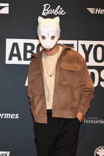 Cro on arrival for the About You Awards on 18 04 2019 in Munich About You Awards 2019 in Munich