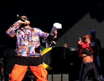Sean Paul performs at the KAYA music fest at Bayfront park in Miami, Florida on April 20, 2019.  MIA20190420108 GARYxIxROTHSTEIN