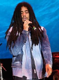 Skip Marley performs at the KAYA music fest at Bayfront park in Miami, Florida on April 20, 2019.  MIA20190420148 GARYxIxROTHSTEIN