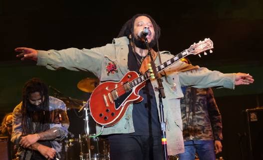 Stephen Marley performs at the KAYA music fest at Bayfront park in Miami, Florida on April 20, 2019.  MIA20190420161 GARYxIxROTHSTEIN