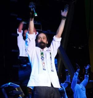 Damian Marley performs at the KAYA music fest at Bayfront park in Miami, Florida on April 20, 2019.  MIA20190420162 GARYxIxROTHSTEIN