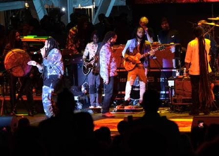 The Marley s perform at the KAYA music fest at Bayfront park in Miami, Florida on April 20, 2019.  MIA20190420153 GARYxIxROTHSTEIN