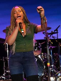Mystic Marley performs at the KAYA music fest at Bayfront park in Miami, Florida on April 20, 2019.  MIA2019042014055 GARYxIxROTHSTEIN