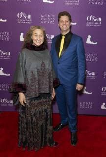 USA: Theater Monte Cristo Award 2019 Heather Henson and Eric Wright attend Eugene O Neill Theater Center honors John Logan with 19th Annual Monte Cristo Award at Edison Ballroom New York New York United States Edison Ballroom  LevxRadin