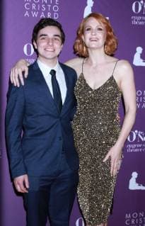 April.22, 2019 Kyle McArthur, Kate Baldwin attend Eugene O Neil Theater Center honors John Logan with 19th Annual Monte Cristo Award at the Edison Ballroom in New York April 22, 2019 Copyright: xRWx