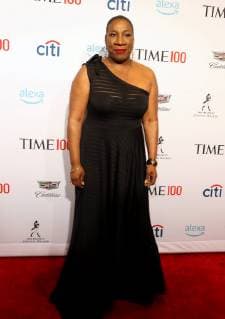 Berühmte Feministinnen, Tarana Burke April 23, 2019 - New York City, New York, U.S. - Me Too activist TARANA BURKE attends the arrivals for the 2019 TIME 100 Gala held at the Time Warner Center. New York City U.S. - ZUMAk03_ 20190423_zaf_k03_119 Copyright: xNancyxKaszermanx