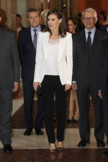 The queen Letizia Ortiz attend the delivery of awards of childrens literature Barco de Vapor y Gran Angular Photo Jose Cuesta 261 Cordon Press Cordon Press Press  JosexCuesta