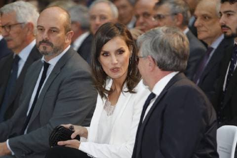 The queen Letizia Ortiz attend the delivery of awards of childrens literature Barco de Vapor y Gran Angular Photo Jose Cuesta 261 Cordon Press Cordon Press Press  JosexCuesta