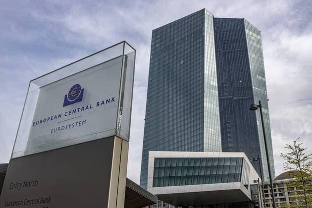 Frankfurt am Main Building of the European Central Bank ECB