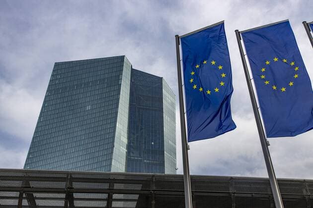 Frankfurt am Main Building of the European Central Bank ECB