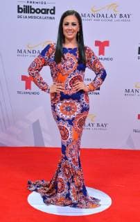 Priscilla Torres attends the 26th annual Billboard Latin Music Awards at the Mandalay Bay Events Center in Las Vegas, Nevada on April 25, 2019.  LAV20190425030 JIMxRUYMEN