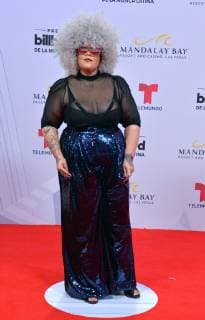 MARi Burelle attends the 26th annual Billboard Latin Music Awards at the Mandalay Bay Events Center in Las Vegas, Nevada on April 25, 2019.  LAV20190425064 JIMxRUYMEN