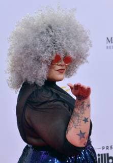 MARi Burelle attends the 26th annual Billboard Latin Music Awards at the Mandalay Bay Events Center in Las Vegas, Nevada on April 25, 2019.  LAV20190425067 JIMxRUYMEN
