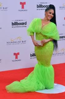 Carolina Sandoval attends the 26th annual Billboard Latin Music Awards at the Mandalay Bay Events Center in Las Vegas, Nevada on April 25, 2019.  LAV20190425143 JIMxRUYMEN