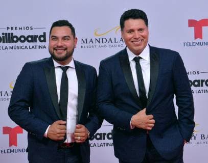 Banda Sinaloense MS de Sergio Lizarraga attends the 26th annual Billboard Latin Music Awards at the Mandalay Bay Events Center in Las Vegas, Nevada on April 25, 2019.  LAV201904252501 JIMxRUYMEN