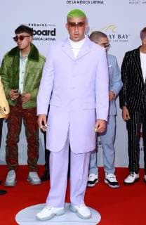 25 April 2019 - Las Vegas, NV - Bad Bunny. 2019 Billboard Latin Music Awards Red Carpet Arrivals at Mandalay Bay Casino Resort. Photo Credit: MJT AdMedia 238247 2019-04-25 NV Las Vegas Etats-Unis  Copyright: xAdMediax STAR_238247_094
