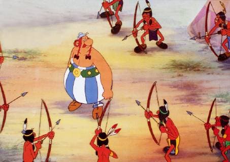 ASTERIX IN AMERIKA Asterix in Amerika D 1994 Gerhard Hahn Filmszene, Asterix in Amerika , 1994. Regie: Gerhard Hahn aka. Asterix in Amerika ASTERIX IN AMERIKA D 1994 Copyright: KPA !AUFNAHMEDATUM GESCHÄTZT! Nur redaktionelle Nutzung im Zusammenhang mit dem Film. Editorial usage only and only related to the movie. Im Falle anderer Verwendungen, kontaktieren Sie uns bitte. For other uses, please contact us. UnitedArchives00653270