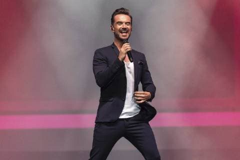 Florian Silbereisen in der Liveshow Das große Schlagerfest - Die Party des Jahres 2018 in der TUI Arena. Hannover, 26.04.2019 *** Florian Silbereisen in the live show Das große Schlagerfest The party of the year 2018 in the TUI Arena Hannover 26 04 2019 Foto:xU.xStammx xFuturexImage