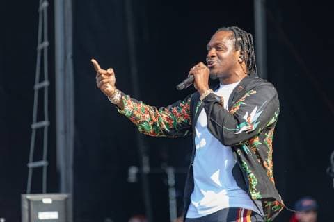 April 28, 2019 - Virginia Beach, Virginia, U.S - PUSHA T (TERRENCE LEVARR THORNTON) during the inaugural Something In The Water Music Festival in Virginia Beach, Virginia Virginia Beach U.S. - ZUMAs135 20190428_zap_s135_087 Copyright: xDanielxDeSloverx