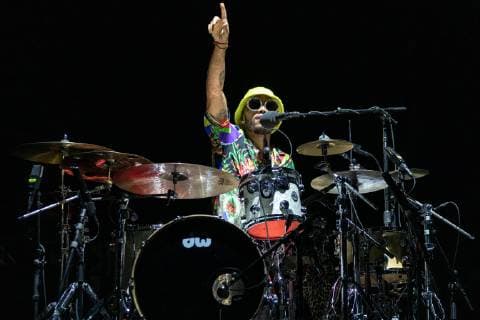 April 28, 2019 - Virginia Beach, Virginia, U.S - BRANDON PAAK ANDERSON of Anderson .Paak and The Free Nationals during the inaugural Something In The Water Music Festival in Virginia Beach, Virginia Virginia Beach U.S. - ZUMAs135 20190428_zap_s135_149 Copyright: xDanielxDeSloverx