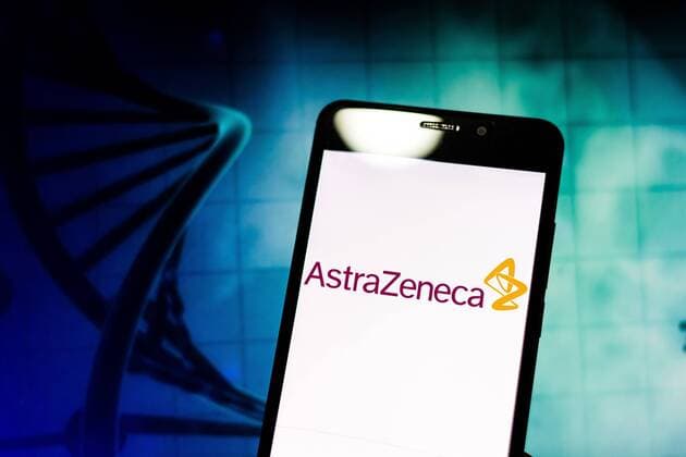 April 29, 2019 - GloRia De Dourados, Mato Grosso do Sul, Brazil - In this photo illustration the AstraZeneca PLC logo seen displayed on a smartphone. GloRia De Dourados Brazil - ZUMAs197 20190429_zab_s197_025 Copyright: xRafaelxHenriquex