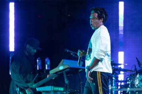 April 27, 2019 - Virginia Beach, Virginia, U.S - JAY-Z (SHAWN CARTER) during the inaugural Something In The Water Music Festival in Virginia Beach, Virginia Virginia Beach U.S. - ZUMAs135 20190427_zap_s135_190 Copyright: xDanielxDeSloverx