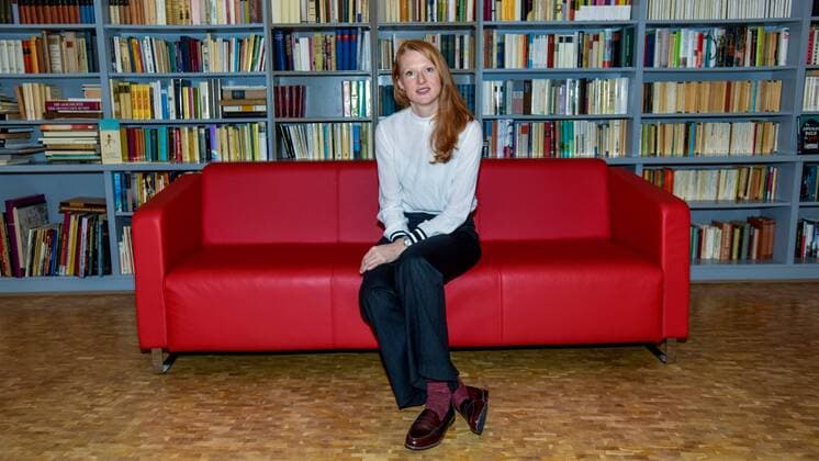 The Favor of the Moment Poetry of the Present with Anja Kampmann at the 13 Frühlingslese 2019 of the Erfurter Herbstlese e V Erfurt Thüringen Germany