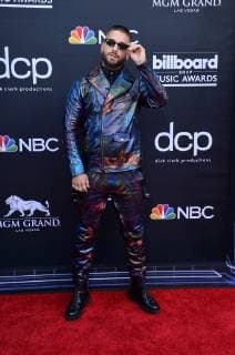 Maluma arrives for the 2019 Billboard Music Awards at the MGM Grand Garden Arena in Las Vegas, Nevada on May 1, 2019.  LAV20190501156 JIMxRUYMEN