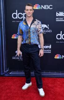 Jesse Spencer arrives for the 2019 Billboard Music Awards at the MGM Grand Garden Arena in Las Vegas, Nevada on May 1, 2019.  LAV20190501164 JIMxRUYMEN