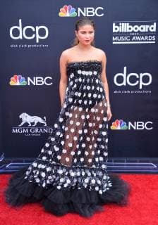 Sofia Reyes arrives for the 2019 Billboard Music Awards at the MGM Grand Garden Arena in Las Vegas, Nevada on May 1, 2019.  LAV20190501400 JIMxRUYMEN