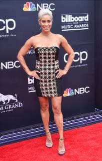 Sibley Scoles arrives for the 2019 Billboard Music Awards at the MGM Grand Garden Arena in Las Vegas, Nevada on May 1, 2019.  LAV20190501399 JIMxRUYMEN