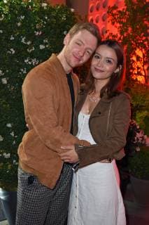 Timur Bartels with girlfriend Michelle Math at the BUNTE New Faces Award Film at the transformer station in Berlin on 02 05 2019