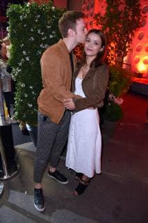Timur Bartels with girlfriend Michelle Math at the BUNTE New Faces Award Film at the transformer station in Berlin on 02 05 2019