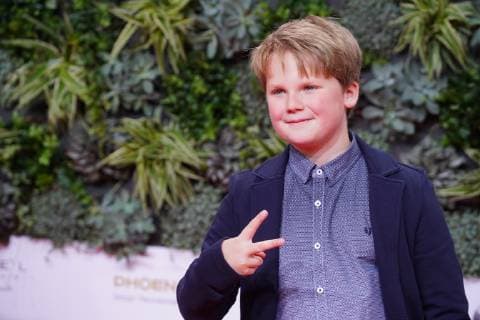 03 05 2019 Berlin Germany GER Award of the German Film Prize Palais am Funkturm Red Carpet Julius Weckauf Der Junge muss an die frische Luft Film