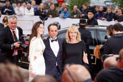 03 05 2019 Berlin Germany GER Award of the German Film Prize Palais am Funkturm Red Carpet Anna Loos Jan Josef Liefers