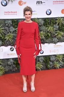 Anke Engelke arriving for the German Film Award ceremony on 3 05 2019 in Berlin German Film Award 2019 in Berlin Arrival Red Carpet