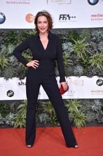 Aglaia Szyszkowitz arriving for the German Film Award ceremony on 3 05 2019 in Berlin German Film Award 2019 in Berlin Arrival Red Carpet