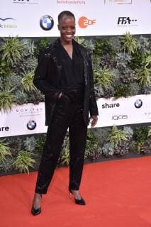 Florence Kasumba arriving for the German Film Award ceremony on 3 05 2019 in Berlin German Film Award 2019 in Berlin Arrival Red Carpet