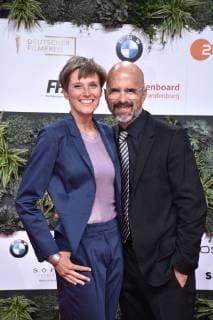 Christoph Maria and Gisi Herbst arriving for the award ceremony German Film Prize on 3 05 2019 in Berlin German Film Prize 2019 in Berlin Arrival Red Carpet