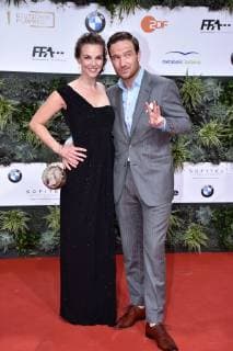 Annika Kipp and her husband Frederick Lau arriving for the German Film Award ceremony on 3 05 2019 in Berlin German Film Award 2019 in Berlin Arrival Red Carpet