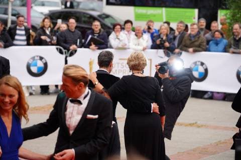 03 05 2019 Berlin Germany GER Award of the German Film Prize Palais am Funkturm Red Carpet Ullrich Matthes Monika Grütters