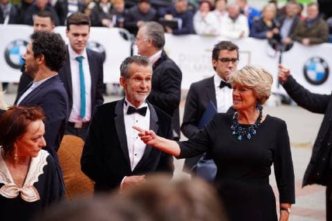 03 05 2019 Berlin Germany GER Award of the German Film Prize Palais am Funkturm Red Carpet Ullrich Matthes Monika Grütters