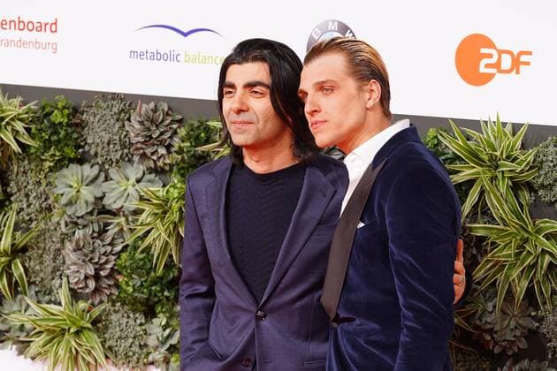 03 05 2019 Berlin Germany GER Award of the German Film Prize Palais am Funkturm Red Carpet Fatih Akin and Jonas Dassler