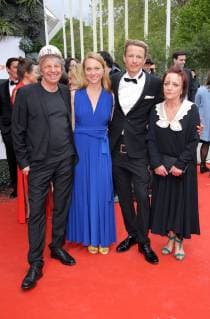 German Film Award 03 05 2019 Andreas Dresen Anna Unterberger Alexander Scheer Eva Weissenborn Film Gundermann at the German Film Award Ceremony at the Palais am Funkturn Masurenallee Hammarskjoeldplatz Berlin 03 05 2019