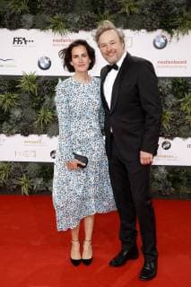 Saralisa Volm and Stephan Grossmann at the presentation of the German Film Award 2019 at Messe Berlin Berlin 03 05 2019 Foto:xS.xGabschx xFuturexImage