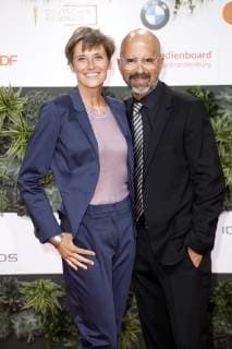 Christoph Maria Herbst with wife Gisi Herbst at the presentation of the German Film Award 2019 at Messe Berlin Berlin 03 05 2019 Foto:xS.xGabschx xFuturexImage