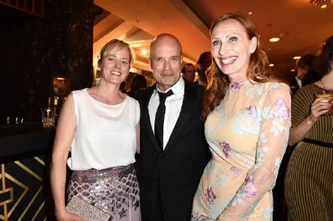 Silke Bodenbender Christian Berkel and Andrea Sawatzki at the German Film Award Aftershow Party on 3 05 2019 in Berlin German Film Award 2019 in Berlin Party