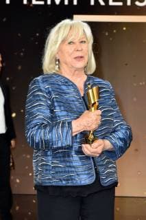 Margarethe von Trotta the director and prizewinner on stage at the German Film Award ceremony on 3 05 2019 in Berlin German Film Award 2019 in Berlin Party